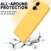 Capa Motorola Moto G24 - Silicone Aveludado Amarelo
