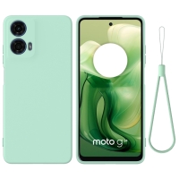 Capa Motorola Moto G24 - Silicone Aveludado Verde