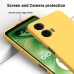 Capa Motorola Moto G24 Power - Silicone Amarelo