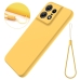 Capa Motorola Edge 50 PRO - Silicone Amarelo