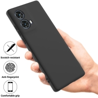 Capa Motorola Moto G85 5G - Silicone Preto Capa Motorola Moto G85 5G - Silicone Preto