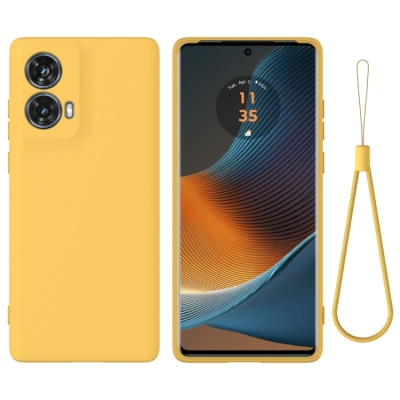 Capa Motorola Moto G85 5G - Silicone Amarelo