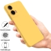 Capa Moto G35 - Silicone Amarelo