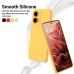 Capa Moto G35 - Silicone Amarelo