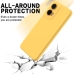 Capa Moto G35 - Silicone Amarelo