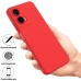 Capa Moto G35 - Silicone Vermelho