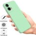 Capa Moto G35 - Silicone Verde