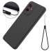 Capinha Moto G55 - Silicone Preto