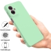 Capinha Moto G55 - Silicone Verde