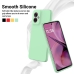 Capinha Moto G55 - Silicone Verde