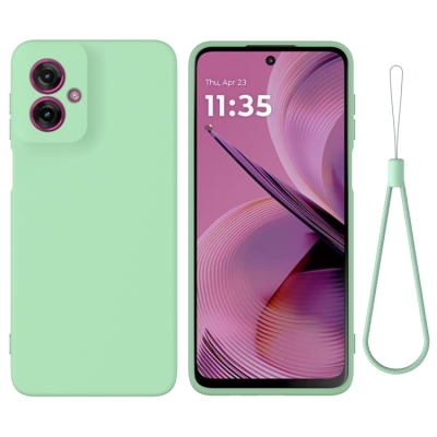 Capinha Moto G55 - Silicone Verde