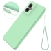 Capinha Moto G55 - Silicone Verde