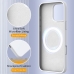 Capa iPhone 16 PRO MAX - Silicone MagSafe Branco