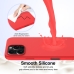 Capa iPhone 16 PRO MAX - Silicone MagSafe Vermelho