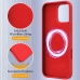 Capa iPhone 16 PRO MAX - Silicone MagSafe Vermelho