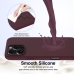 Capa iPhone 16 PRO MAX - Silicone MagSafe Vinho