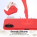 Capinha iPhone 16 PLUS - Silicone MagSafe Vermelho