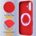 Capinha iPhone 16 PLUS - Silicone MagSafe Vermelho