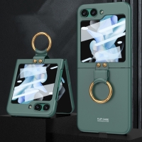 Capa Galaxy Z Flip5 - Anel de Segurar Verde