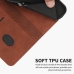 Capa Redmi Note 13 PRO 5G - Flip Carteira Marrom