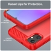 Capa Samsung A05 - TPU Escovado Vermelho