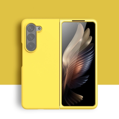 Capa Samsung Galaxy Z Fold5 - Silicone Amarelo