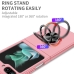 Capa Galaxy Z Flip5 - com Anel de Suporte Rosa