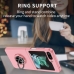 Capa Samsung Z Flip6 - Antichoque com Anel de Suporte Rosa