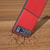 Capa Motorola Razr 40 - Textura Madeira Vermelho