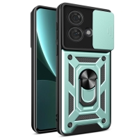 Capa Motorola Edge 40 NEO - Protetor de Câmera e Suporte Verde