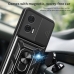 Capinha Motorola Edge 50 Fusion - Protetor de Câmera e Suporte Rosê