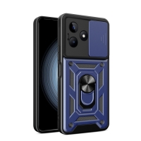 Capa Realme C53 - Protetor de Câmera e Suporte Azul
