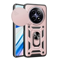 Capa Realme 12 5G - Protetor de Câmera e Suporte Rosê