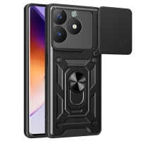 Capa Realme C61 - Protetor de Câmera e Suporte Preto