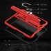 Capa Samsung Z Fold5 - Anel de Suporte Vermelho