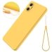 Capa Celular Samsung Galaxy A06 - Silicone Amarelo