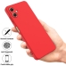 Capa Celular Samsung Galaxy A06 - Silicone Vermelho