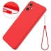 Capa Celular Samsung Galaxy A06 - Silicone Vermelho