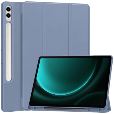 Capa Samsung Tab S9 FE+ - TPU Smart Flip Lavanda