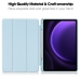 Capa Samsung Tab S9 FE - Flip TPU Smart Azul Claro