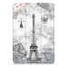 Capa Huawei MatePad 11.5 - Smart Series Torre Eiffel