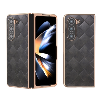 Capa Galaxy Z Fold5 - Xadrez Preto