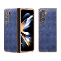 Capa Galaxy Z Fold5 - Xadrez Azul