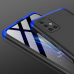Capa Samsung A51 3 Partes de Encaixe Preto-Azul
