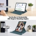 Capa Galaxy Tab S9 FE+ - Flip Rotação 360 Verde