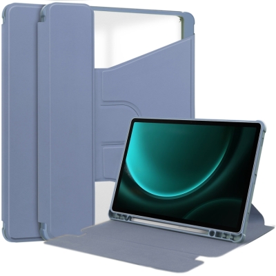 Capa Galaxy Tab S9 FE+ - Flip Rotação 360 Lavanda