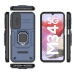 Capa Galaxy M34 5G - Protetor de Câmera e Suporte Azul