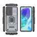 Capa Samsung M55 - Protetor de Câmera e Suporte Cinza