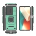 Capa Redmi Note 13 5G - Protetor de Câmera e Suporte Verde