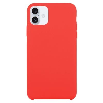 Capa iPhone 16 Plus - Silicone Vermelho